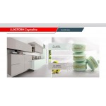 Фасад LuxeForm Crystaline GL-807U Речная галька, глянец, толщина 20мм, основа МДФ, обратная сторона-высокопрочное покрытие в цвет