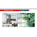 Фасад LuxeForm Crystaline MT-002U Белое солнце,суперматовое покрытие, толщина 20мм, основа МДФ, обратная сторона-высокопрочное покрытие в цвет