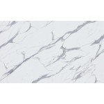 Декоративная плита LuxeForm Compact HPL Мрамор Пароский L640 белое ядро