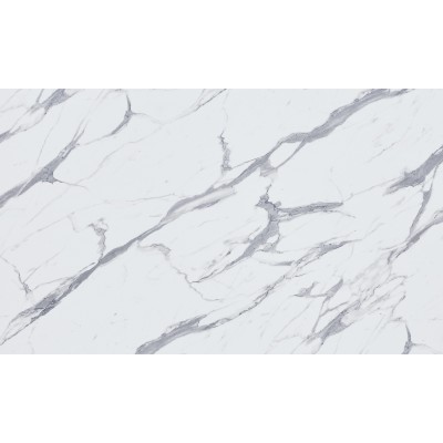 Декоративная плита LuxeForm Compact HPL Мрамор Пароский L640 белое ядро