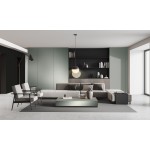 Фасад LuxeForm Idea MT-09 IS Тауп-грей, суперматовое покрытие, толщина 17,7мм, основа МДФ, обратная сторона-высокопрочное покрытие в цвет